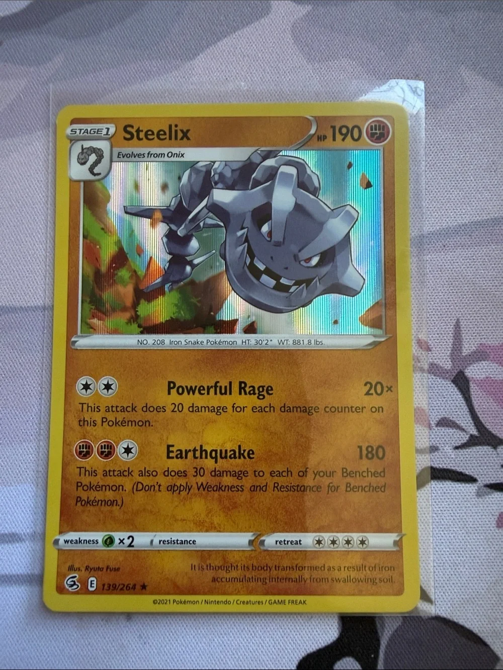 Onix & Steelix Holo Reverse Holo Evolution Pokémon Card Lot | 5 Cards ✨5/$25✨